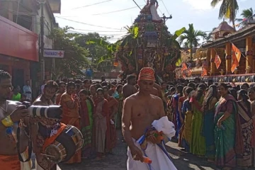 கல்முனை நகர் ஸ்ரீ முருகன் தேவஸ்தான தேரோட்ட திருவிழா