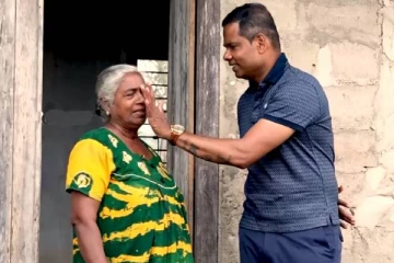 கடையோடு சேர்ந்து எரிந்த கணவன்: தனிமையில் வாழ்ந்துவரும் மனைவியின் அவல நிலை