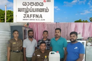 யாழ்ப்பாணத்தில் காவல்துறையினரின் சுற்றிவளைப்பில் பெண் கைது