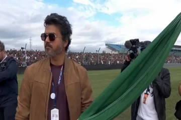 லண்டனில் அஜித் பங்கேற்கும் சிற்றூந்து பந்தயத்தை தொடங்கி வைத்தார் தமிழக முதலமைச்சர் விஜய்