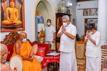 ஒரு வாரத்திற்கு நாட்டை முடக்குமாறு மகாநாயக்க தேரர்கள் ஜனாதிபதிக்கு அவசர கடிதம்