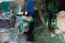 வெலிகந்தை பிரதேசத்தில் மா அரைக்கும் இயந்திரத்தில் சிக்கி பெண் ஓருவர் பலி