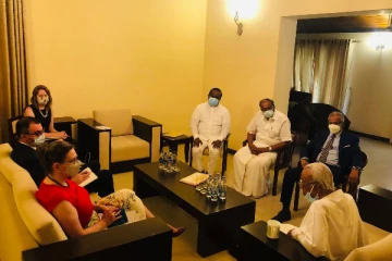 அமெரிக்க தூதுவருடன் த.தே.கூட்டமைப்பு திடீர் சந்திப்பு