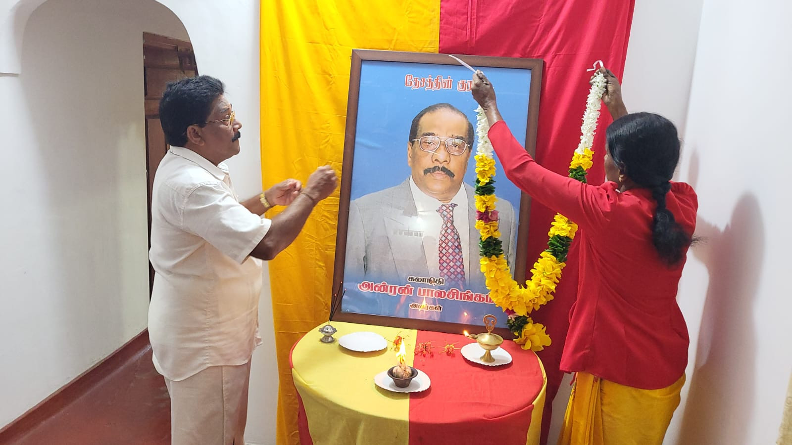 சிவஞானம் சிறீதரன் தலைமையில் அன்ரன் பாலசிங்கத்தின் நினைவேந்தல் 3 Gallery