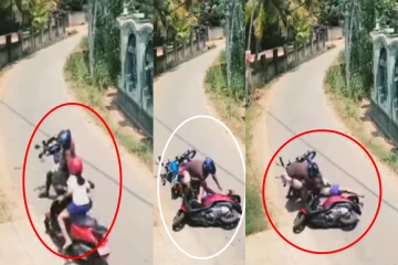 வீதியில் சென்ற யுவதிக்கு விபத்தை ஏற்படுத்தி இளைஞன் செய்த காரியம்; சம்பவத்தால் ஷாக்!