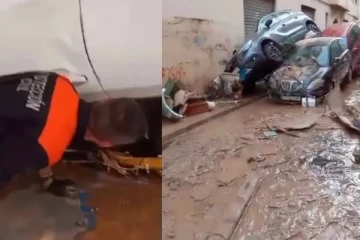 பெருவெள்ளத்தில் சிக்கி உயிருக்கு போராடிய 3 நாட்கள்... காருக்குள் உயிருடன் மீட்கப்பட்ட பெண்