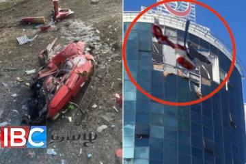 வெளிநாடொன்றில் வைத்தியசாலை கட்டத்தில் மோதி வீழ்ந்தது உலங்கு வானூர்தி : வைத்தியர் உட்பட நால்வர் பலி