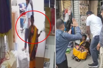 பெங்களூருவில் ரூ.90000 மதிப்புள்ள சேலையை திருடிய பெண்: வீதியில் இழுத்து அடித்த உரிமையாளர்