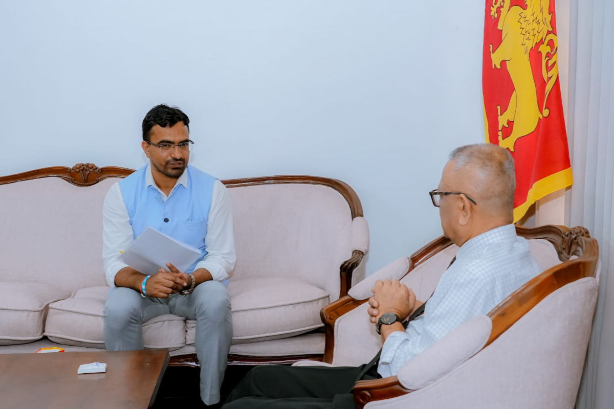 இந்திய உயர்ஸ்தானிகராலயத்தின் முதல் செயலாளர் மற்றும் கிழக்கு ஆளுநர் சந்திப்பு | Eastern Governor Meets Indian Official