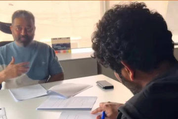 கமல்ஹாசனுடன் பணியாற்றிய வீடியோவை வெளியிட்ட விக்னேஷ் சிவன்