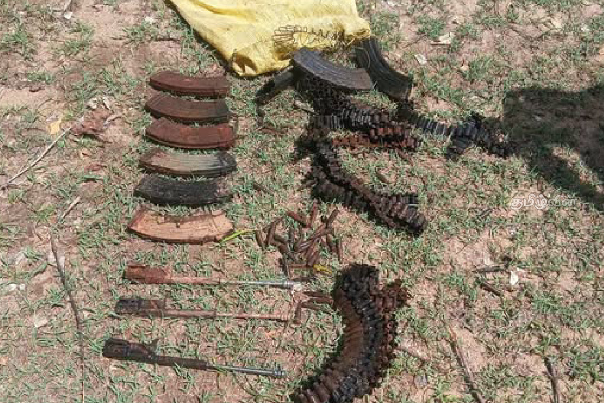 திருக்கோவிலில் பாழடைந்த கிணற்றிலிருந்து ஆயுத பாகங்கள் மீட்பு! | Weapon Parts Recovered From A Well In Thirukovil
