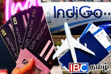 பயணிகளுக்கு இலவச பயண வவுச்சர்: இண்டிகோ நிறுவனத்தின் மகிழ்ச்சி செய்தி