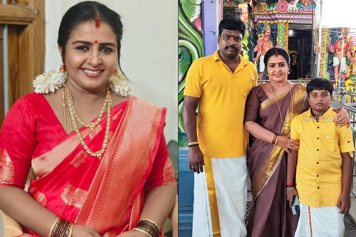 புதிய வீடு கட்டியுள்ள சின்ன மருமகள் சீரியல் நடிகை கவிதா... வீடியோவுடன் இதோ | Chinna Marumagal Serial Actress New House Warming