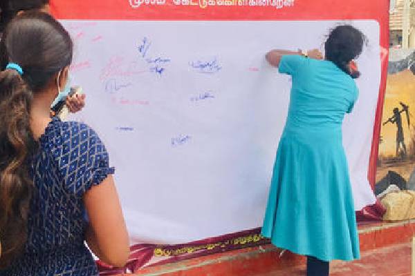 ராஜபக்ச கும்பலுடன் இணைந்து ரணில் மக்களை அடக்குகின்றார் - ஜோசப் ஸ்டாலின் | Joseph Stalin Protest