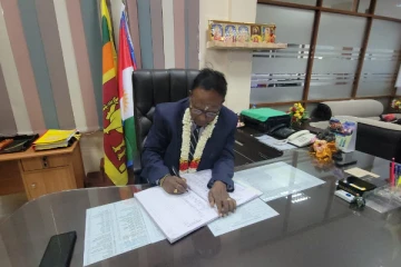 வடக்கு மாகாண சபையின் பிரதம செயலாளராக இளங்கோவன் பொறுப்பேற்பு