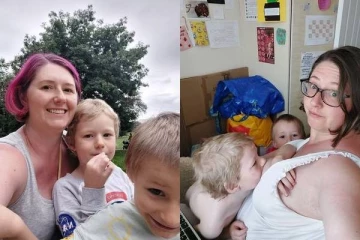 தாய்ப்பால் இப்போது வரை என் மகன்களுக்கு கொடுக்கிறேன்! ஏன் தெரியுமா? தாயின் நெகிழ்ச்சி விளக்கம்