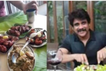 நடிகர் நாகார்ஜுனாவுக்கு நாக்கு ருசிக்க சமைச்சிப் போட்ட சிரஞ்சீவி! பிளேட்டை பார்த்து கண் வைக்கும் ரசிகர்கள்! லீக்கான புகைப்படம்