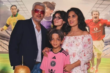 அஜித் மகன் ஆத்விக் பிறந்தநாள் கொண்டாட்டம்.. கேக்கில் இதை கவனித்தீர்களா?