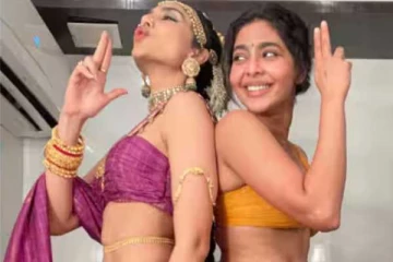 கேரவனில் இப்படியா.. பொன்னியின் செல்வன் பட நடிகைகளின் வைரல் வீடியோ..