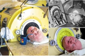 වසර 70කට වැඩි කාලයක් යන්ත්‍රයක් තුළ රැඳී මිනිසා සියල්ලන් හඩවා අවසන් ගමන්යයි..(PHOTOS)