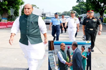 38 ஆண்டுகளுக்கு பின்னர் இலங்கைக்கு வந்தடைந்த இந்திய பாதுகாப்பு அமைச்சர்