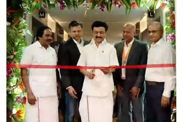 அமேசான் நிறுவன அலுவலகத்தை திறந்து வைத்தார் முதலமைச்சர் மு.க.ஸ்டாலின்..! - தமிழ்நாடு