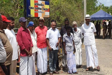 தையிட்டி காணி பிரச்சினைக்கு எதிர்ப்பு தெரிவித்து பொதுமக்கள் போராட்டம்
