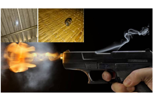 சென்னை ஆவடியில் பயிற்சியின்போது வீட்டிக்குள் பாய்ந்த துப்பாக்கிக் குண்டு - பரபரப்பு சம்பவம் - தமிழ்நாடு