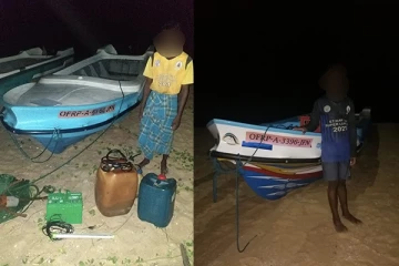 யாழில் சட்டவிரோத கடற்றொழிலில் ஈடுபட்ட மூவர் கைது