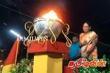 ஆலங்குளம் துயிலுமில்லத்தில் கதறி அழுத மாவீரரின் தாய்! கண்கலங்கி நின்ற மக்கள்