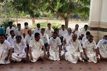 கோவையில் முன்னாள் அமைச்சர் எஸ்.பி.வேலுமணி உட்பட 9 அதிமுக சட்டமன்ற உறுப்பினர்கள் கைது