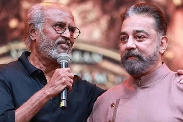 பாட்ஷா படத்தில் கமல் ஹாசன்.. இதுவரை பலரும் பார்த்திராத புகைப்படம்