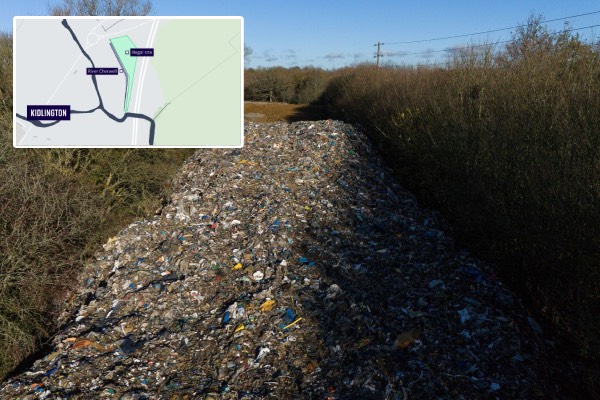 பிரித்தானியாவில் கொட்டப்பட்ட சட்டவிரோதக் கழிவு: 39 வயது நபர் கைது | Illegal Waste Dump In Uk Oxfordshire