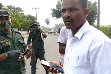 அம்பாறையில் இராணுவத்தினருக்கும் நாடாளுமன்ற உறுப்பினர் தவராசா கலையரசனுக்குமிடையில் முறுகல் நிலை