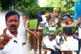 சமர்க்களநாயகன் பால்ராஜிற்கு அஞ்சலி செலுத்திய ரவிகரன்: கொழும்பில் எதிர்ப்பு ஆர்ப்பாட்டம்