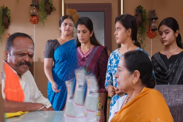 Ethirneechal: மீண்டும் அருள்வாக்கு கூறிய அண்ணன்... அதிர்ச்சியில் விசாலாட்சி! குணசேகரனுக்கு முற்றுப்புள்ளியா? | Ethirneechal Visalatchi Brother Predictions Family Ethirneechal: மீண்டும் அருள்வாக்கு கூறிய அண்ணன்... அதிர்ச்சியில் விசாலாட்சி! குணசேகரனுக்கு முற்றுப்புள்ளியா? | Ethirneechal Visalatchi Brother Predictions Family