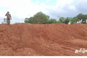 சட்டவிரோதமாக அகழ்ந்து குவிக்கப்பட்ட சுமார் 750 டிப்பர் லோட் கிரவல்! உடனடியாக விரைந்த பொலிஸார்