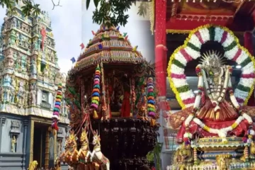 வெகு சிறப்பாக இடம்பெற்ற தெல்லிப்பழை ஸ்ரீதுர்க்காதேவி ஆலய தேர்த் திருவிழா