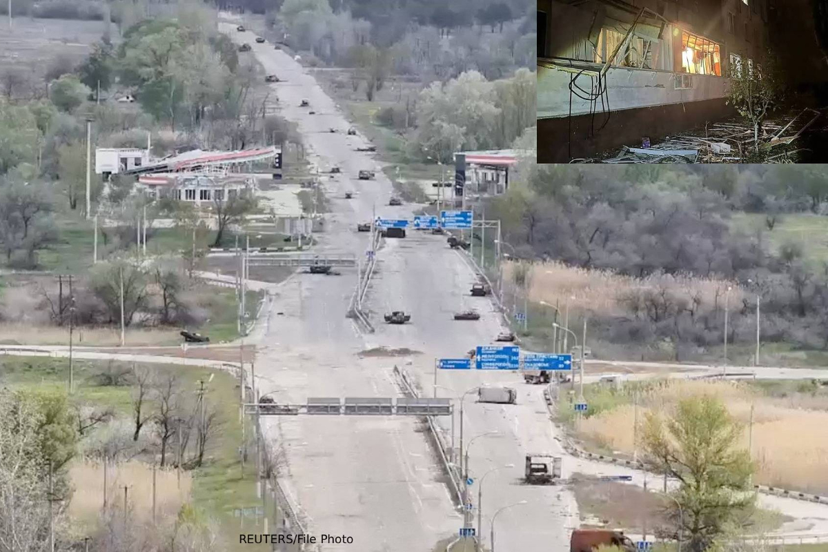Strikes continued ukrainian and russian territory