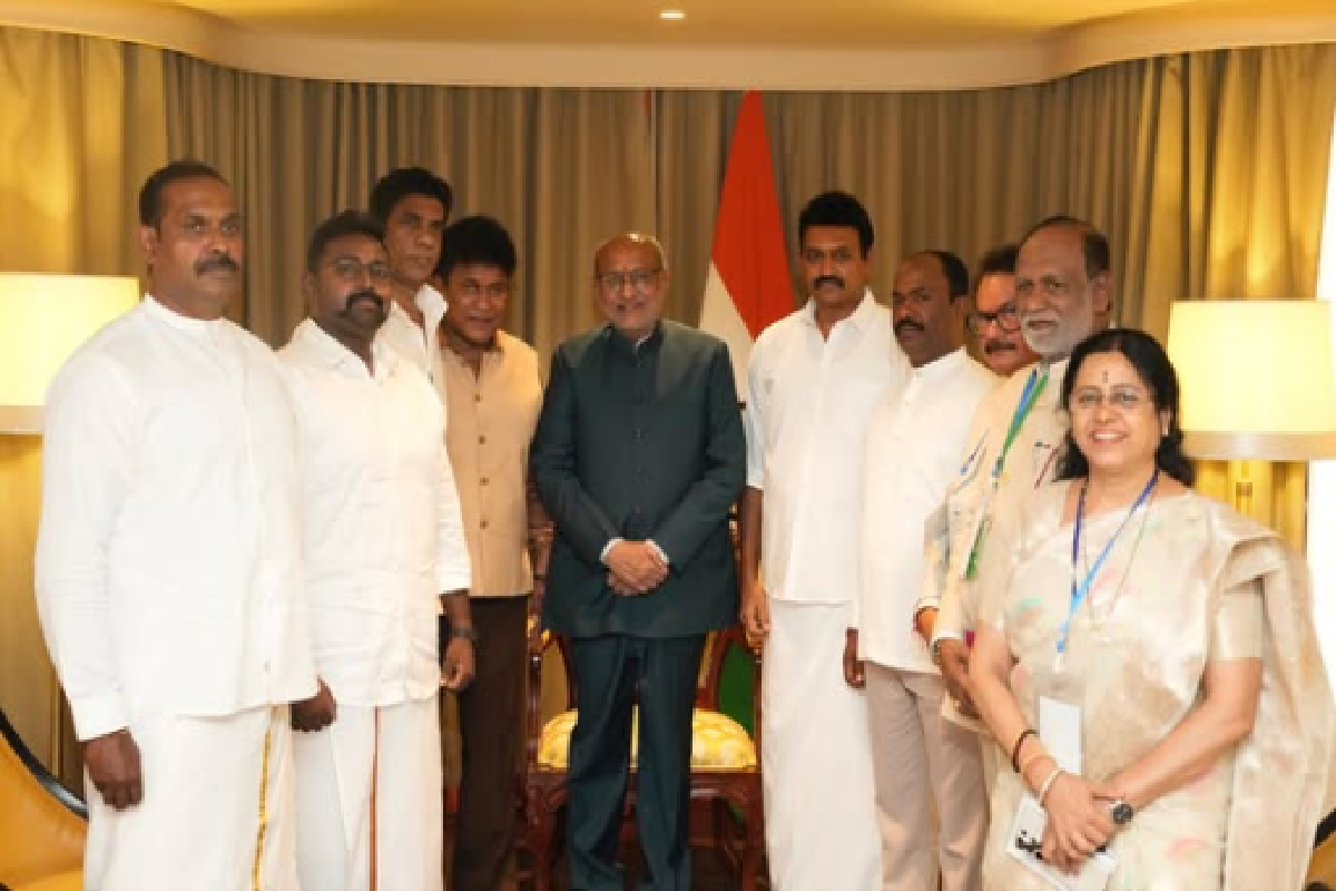 இந்திய துணை ஜனாதிபதியை சந்தித்த தமிழ் கட்சிகள் | Tamil Parties Meet Indian Vice President