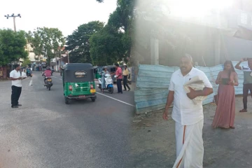 திருகோணமலையில் ஜனாதிபதி தேர்தலை புறக்கணிக்க கோரி துண்டுப்பிரசுர விநியோகம்