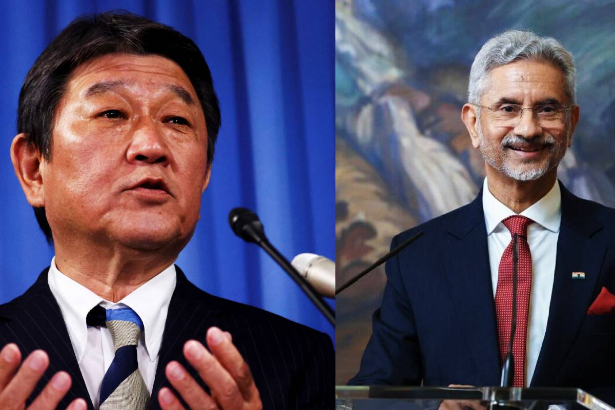 மேற்கு ஆசியப் பதற்றம்: எரிசக்தி விநியோகத்தை உறுதி செய்ய இந்தியா - ஜப்பான் இணக்கம் | Jaishankar Talks With Japan Over Hormuz Strait