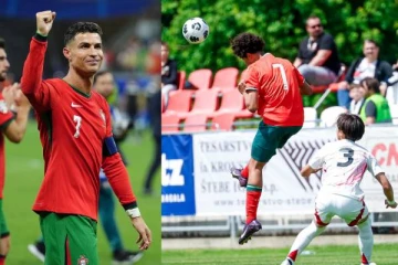 உன்னை நினைத்து பெருமைப்படுகிறேன் மகனே! அறிமுக போட்டியிலேயே வெற்றி..ரொனால்டோ பெருமிதம்