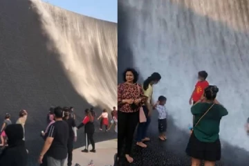 திடீரென்று திரண்டு வந்த அலைகள்.....அடுத்த நொடியே காத்திருந்த ஆச்சரியம்!