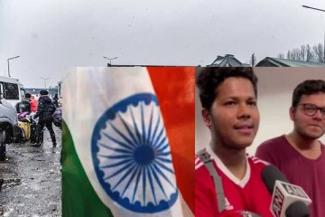 இந்திய கொடியை பயன்படுத்தி எல்லையை கடக்கும் பாகிஸ்தான் மாணவர்கள்!