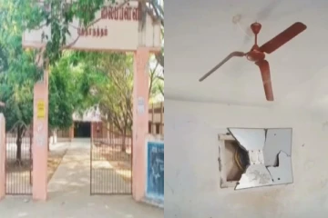 +2 பொதுத்தேர்வு நிறைவு; புத்தாநத்தம் அரசினர் மேல்நிலைப் பள்ளியை சூறையாடிய மாணவர்கள்