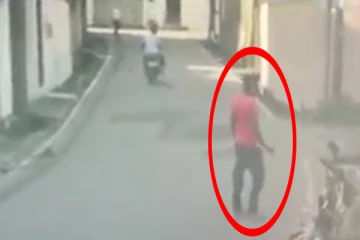 நபர் ஒருவரின் மிக மோசமான செயல்! - சிசிடிவி காணொளி வெளியானது