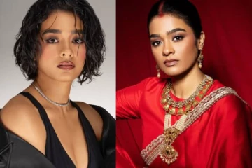 நெற்றியில் குங்குமப்பொட்டு!! திருமண கோலத்தில் நடிகை காயத்ரி!! புகைப்படங்கள்..