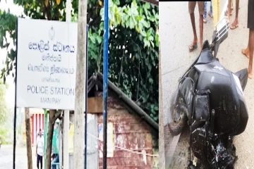 கல்லூண்டாய் பகுதியில் இடம்பெற்ற விபத்தில் சிறுமி உட்பட இருவர் படுகாயம்!