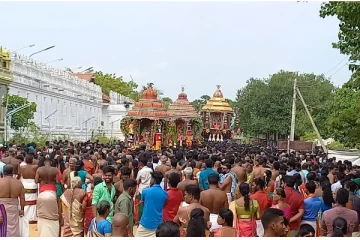 வடமராட்சி வல்லிபுர ஆழ்வார் ஆலய தேர்த்திருவிழாவில் 15 பவுண் நகை திருட்டு (Video)